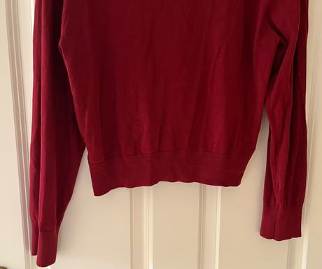 Bordový sveter/pulover, h&m, xs/34, h&m,xs