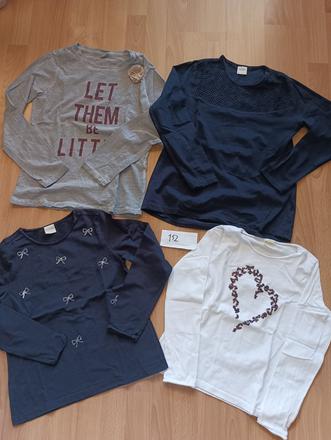 4x tričko, zara,152