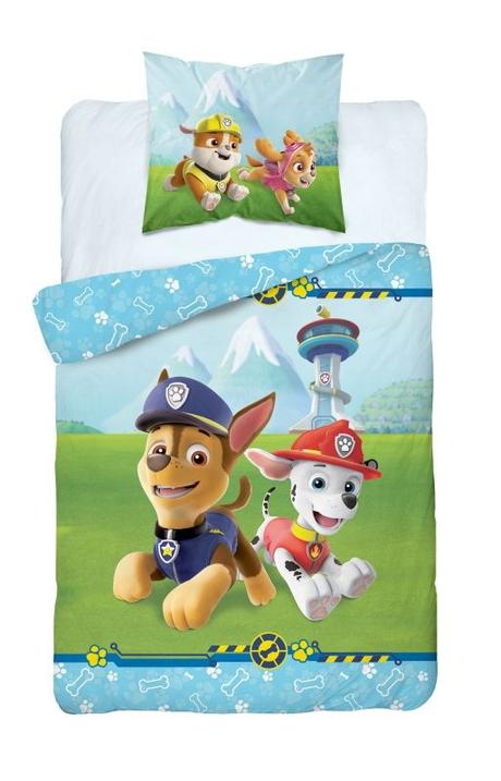 Obliečky paw patrol chase 140/200, 70/80, šírka (cm): 140,dĺžka (cm): 200