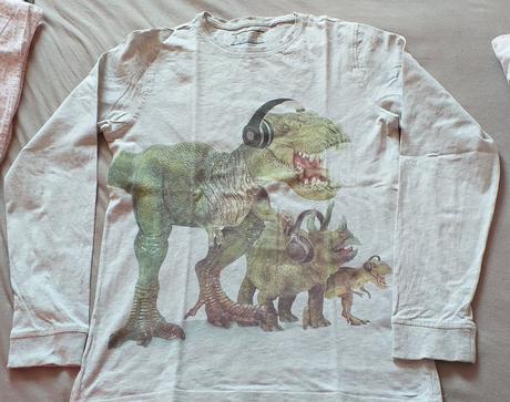 Tričko s dinosaurami, next,164