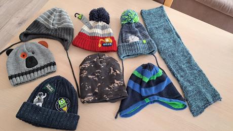 Zimné chlapčenské čiapky, next,50