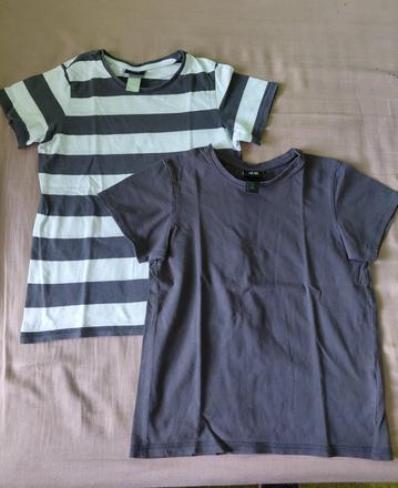 Tričká 2-pack, h&m,122