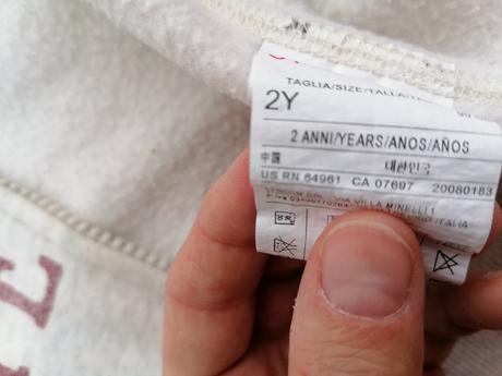 Mikina so zateplenou kapucnou, beneton, vel. 2roky, benetton,92