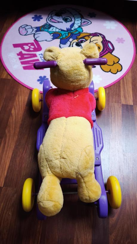 Hojdací macko pooh/odrážadielko, 