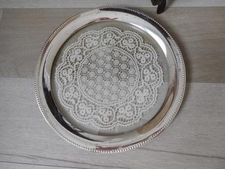 Retro tácňa staršej výroby s meniteľnou čipkou,,