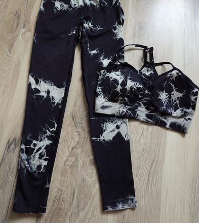 Push up legíny+top, s