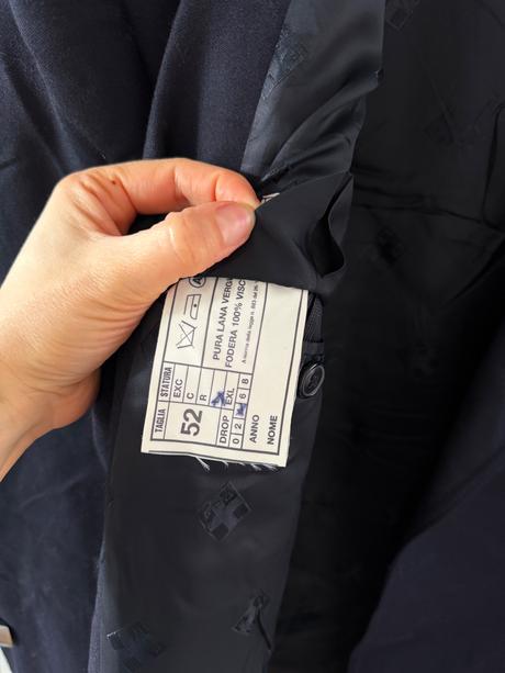 Uniforma talianskeho námorníctva creazioni vanci, xl