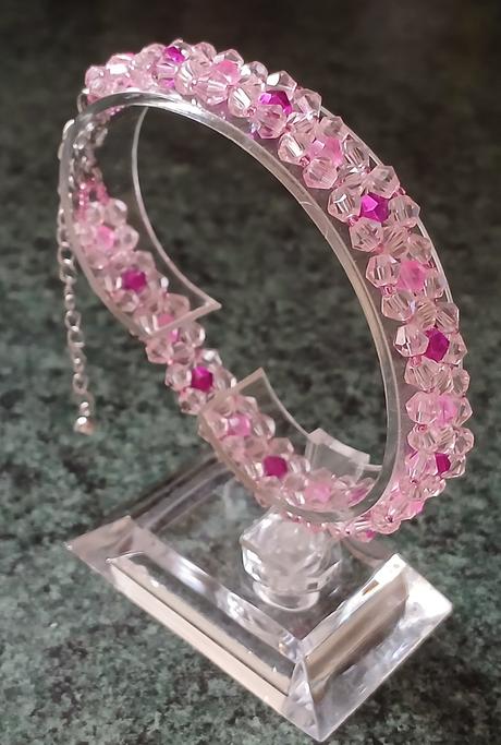 Ligotavé náramky zo sklenených korálok, 