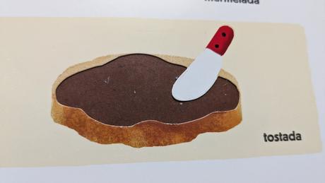 Detská interaktívna kniha v španielskom jazyku,