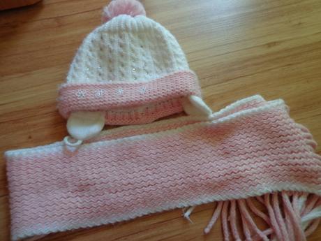 Teplý set čiapka a šál , 110