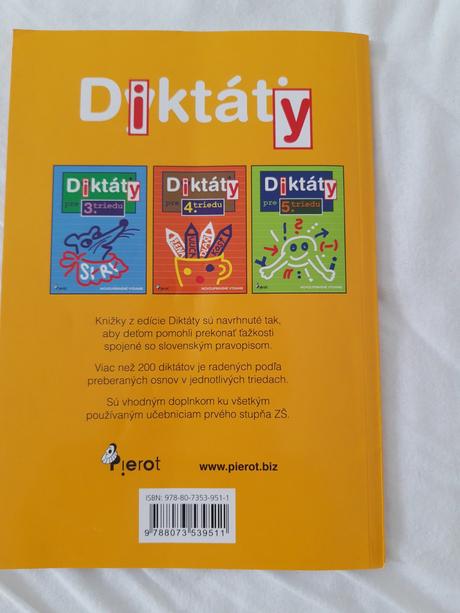 Diktáty pre 2. ročník, 