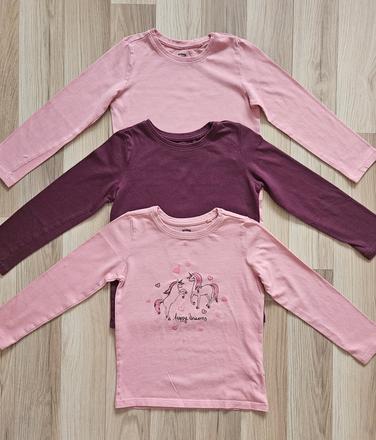 Tričká 3ks, sinsay,116