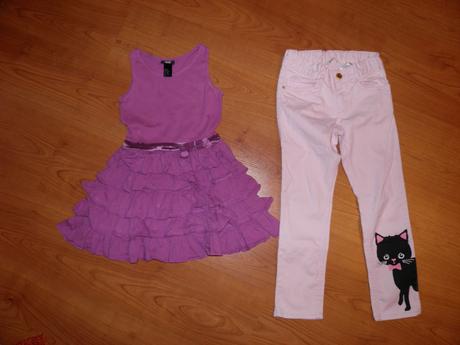 Šaty + nohavice, 104–116