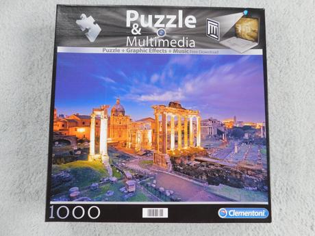 Puzzle rím clementoni 1000 multimediálne, 
