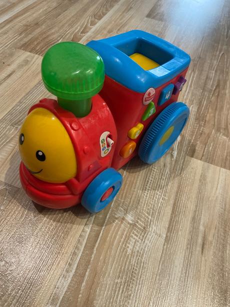 Vlacik interaktivny hudobny fisher price psikov, 