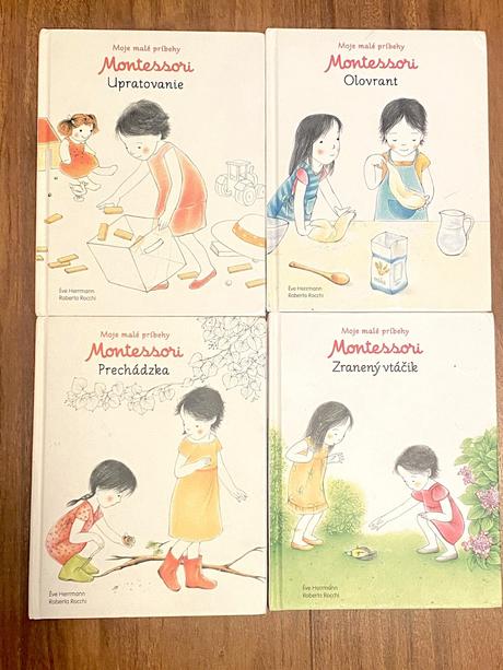 Montesori 4 knihy pre deti,