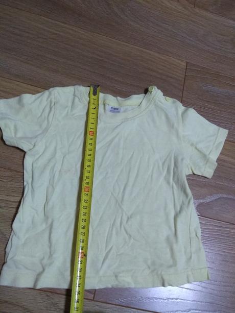 Tenké žlté tričko 80, tesco,80