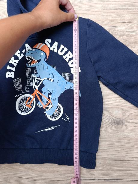 Chlapčenská mikina dinosaurus, c&a,110