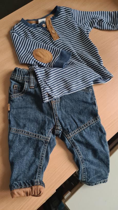 Podsite rifle a svetrik, h&m,68