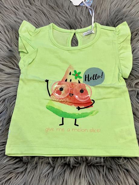 Dievčenské tričko s melónom overkids  (68-74), 68 / 74