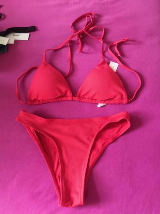 Damske plavky červene, gate,l