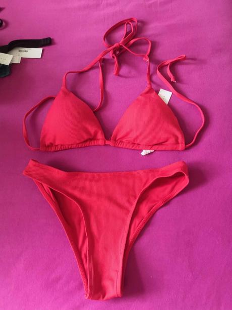 Damske plavky červene, gate,l