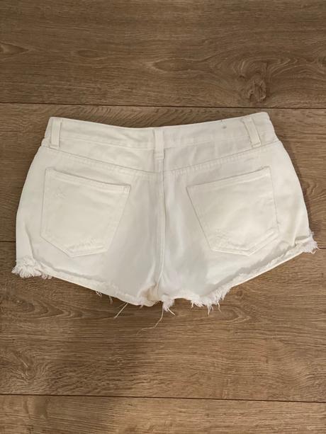 Krátke riflove nohavice, s