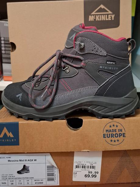 Turistické topánky, mckinley,38