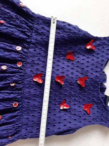 Dierkovane saty s podsivkou, gap,122