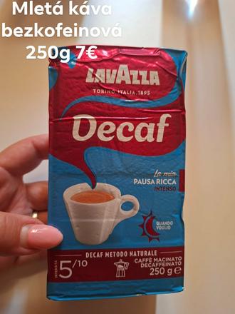 Lavazza mleta bezkofeinova,