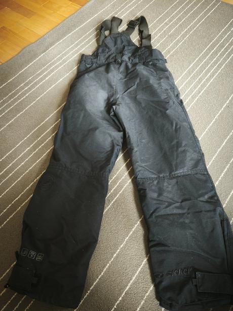 Lyžiarske nohavice na traky veľkosť 128, 128