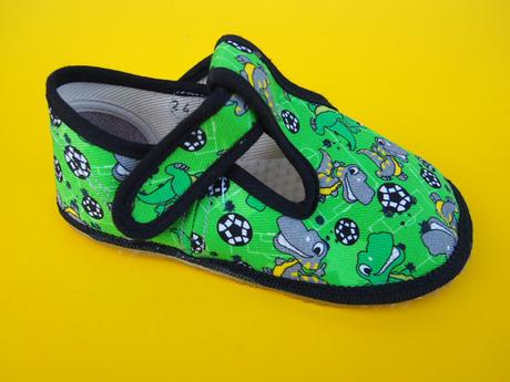 Detské barefoot papučky beda dinoball, beda,22 - 35