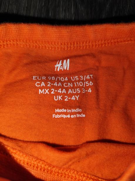 Chlapčenské tričko s dlhým rukávom, h&m,98