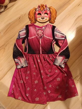 Kostým na karneval labkova patrola skye, 