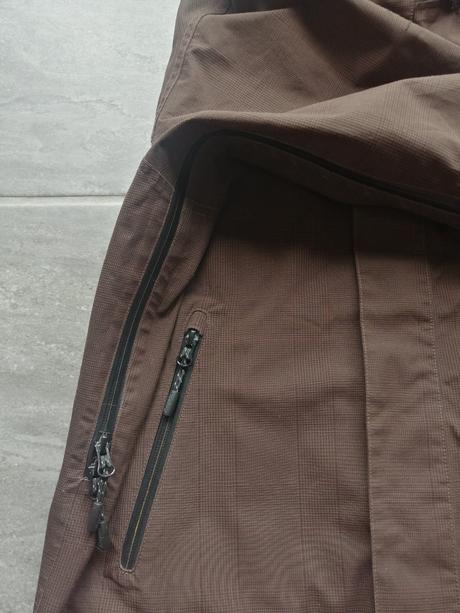 Nórska hnedá lyžiarska bunda bergans vs, s