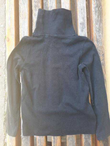 Čierny bavlnený rolák, lupilu,116