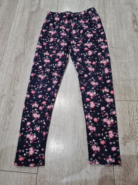 Hrubé zateplené legíny / nohavice, 128