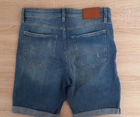 Rifľové kraťasy, h&m,34