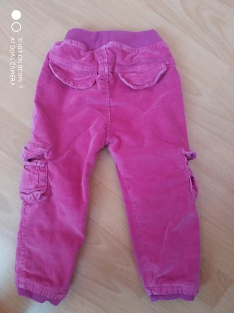 Oteplené nohavice veľ.86/92, 86