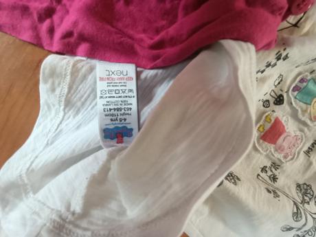 Balík tričiek s dlhým rukavom, 104–116