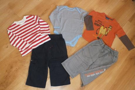 Sportove nohavice a tricka, f&f,80