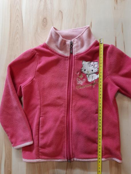 Mačičková flísová mikina, hello kitty,104