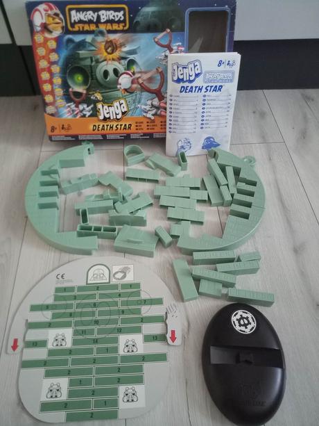 Angry birds - star wars jenga death star,