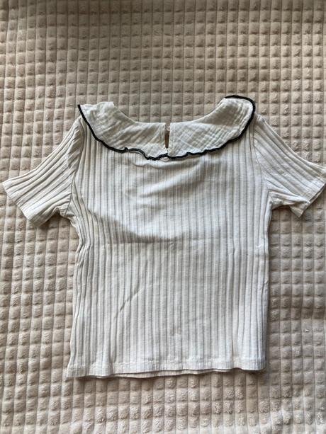 Tričko s mašľou 110/116, h&m,110