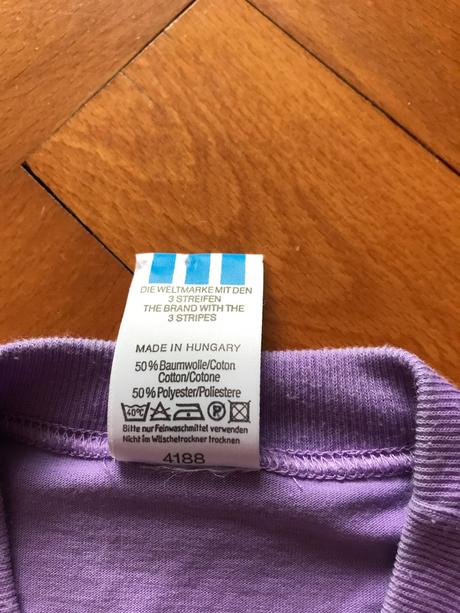 Fialové tričko - adidas originals, adidas,s