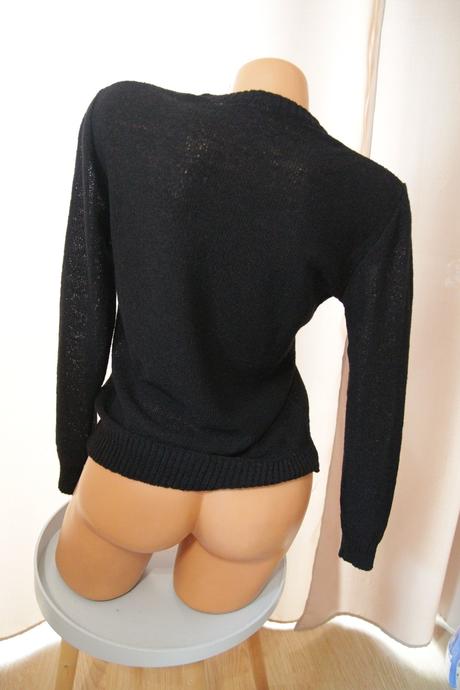 Čierny sveter, l, l