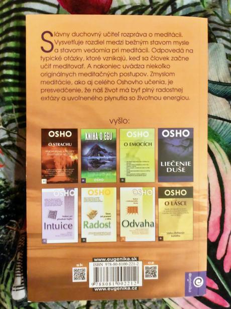Kniha osho-cesta k upokojeniu mysle, 