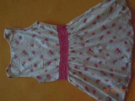 Letné šaty na zips (134/140), 134