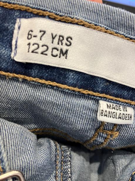 Dievčenské šortky na traky (6-7 r.), denim co,122