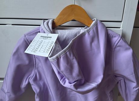 Nová bledofialová softshellová bunda, 104, kiki&koko,104